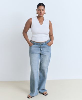 Women's Danila Wide Leg High-Rise Jeans