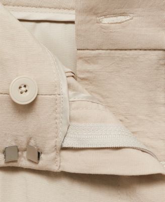 Women's Wide Leg Pleated Pants