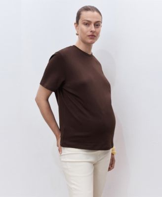 Women's Maternity Flared Cropped Jeans