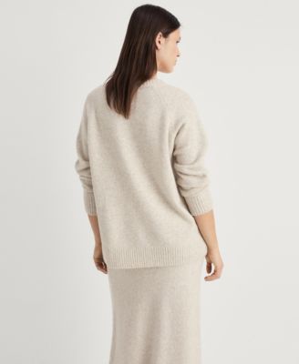Women's Round-Neck Knitted Sweater
