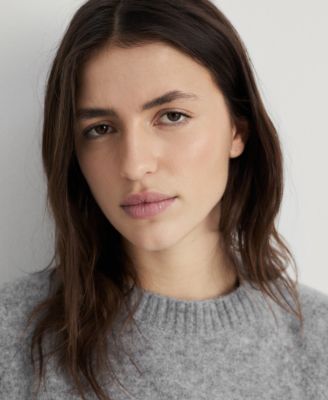 Women's Round-Neck Knitted Sweater