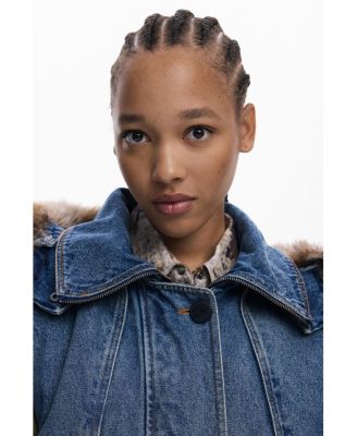 Women's Fur-trimmed parka