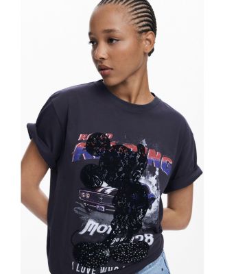 Women's Mickey car T-shirt