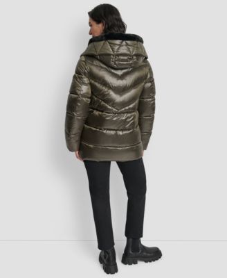 Women's Shine Hooded Puffer Coat