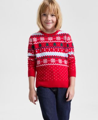 Holiday Lane - Girls Fair Isle Sweater