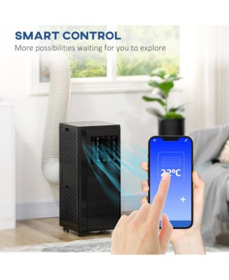 8000/6500BTU Smart Portable Air Conditioner for 344Sq.Ft,