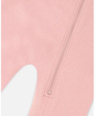 Girl One-Piece Thermal Underwear Dusty Pink - Child
