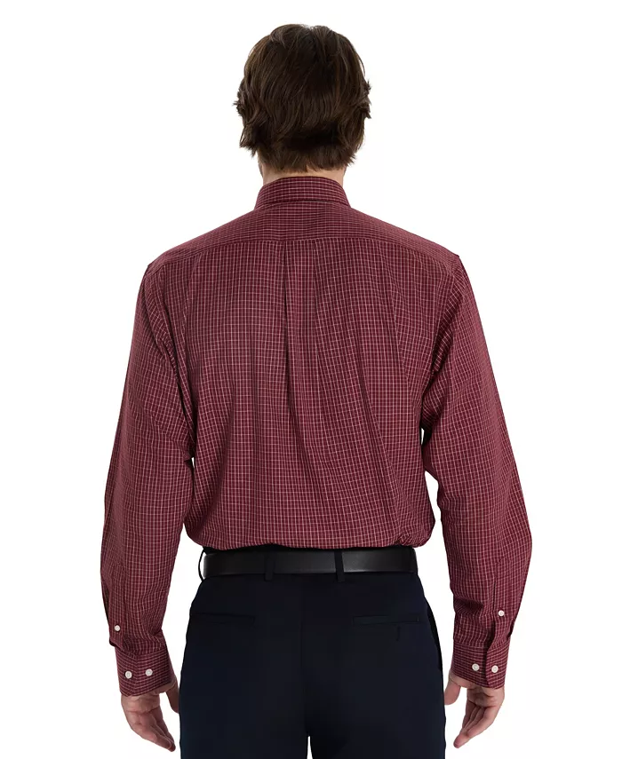 Men's Regular-Fit Micro Check Dress Shirt - thumbnail 6
