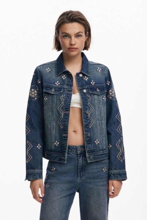 Женские куртки Desigual Mirror denim jacket