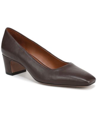 Escarpins Franco Sarto Marron - Taille 9M - Talon Moyen - Occasion Bon état - Synthétique