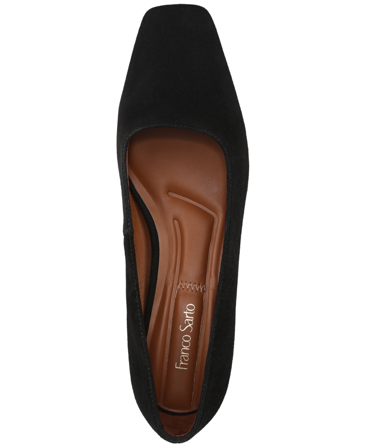 Franco Sarto Salino Square Toe Pump In Black