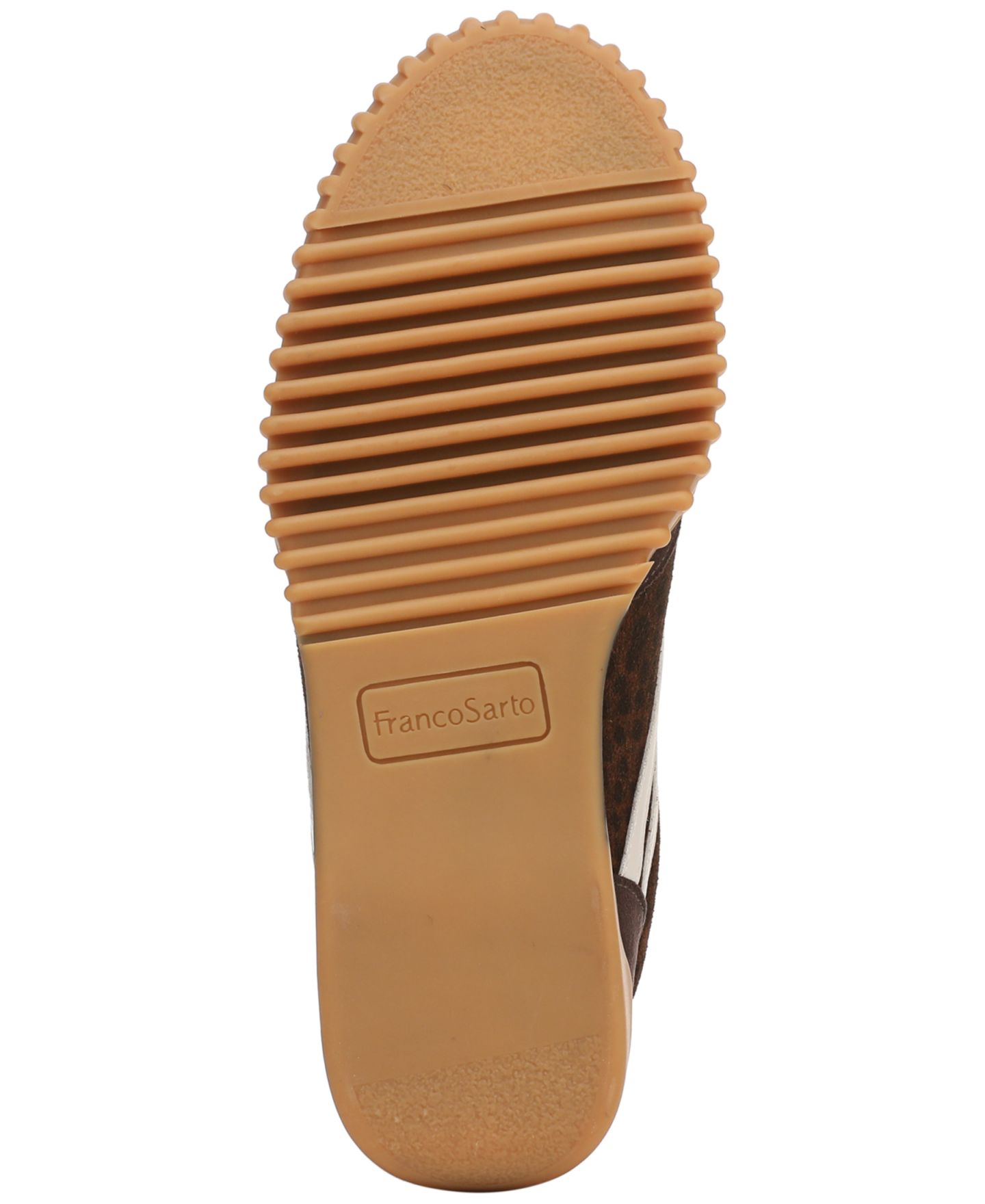 Женские кроссовки Franco Sarto Flexa Sienna Round Toe Low Profile, цвет: Коричневый с принтом замшевый — фото 5