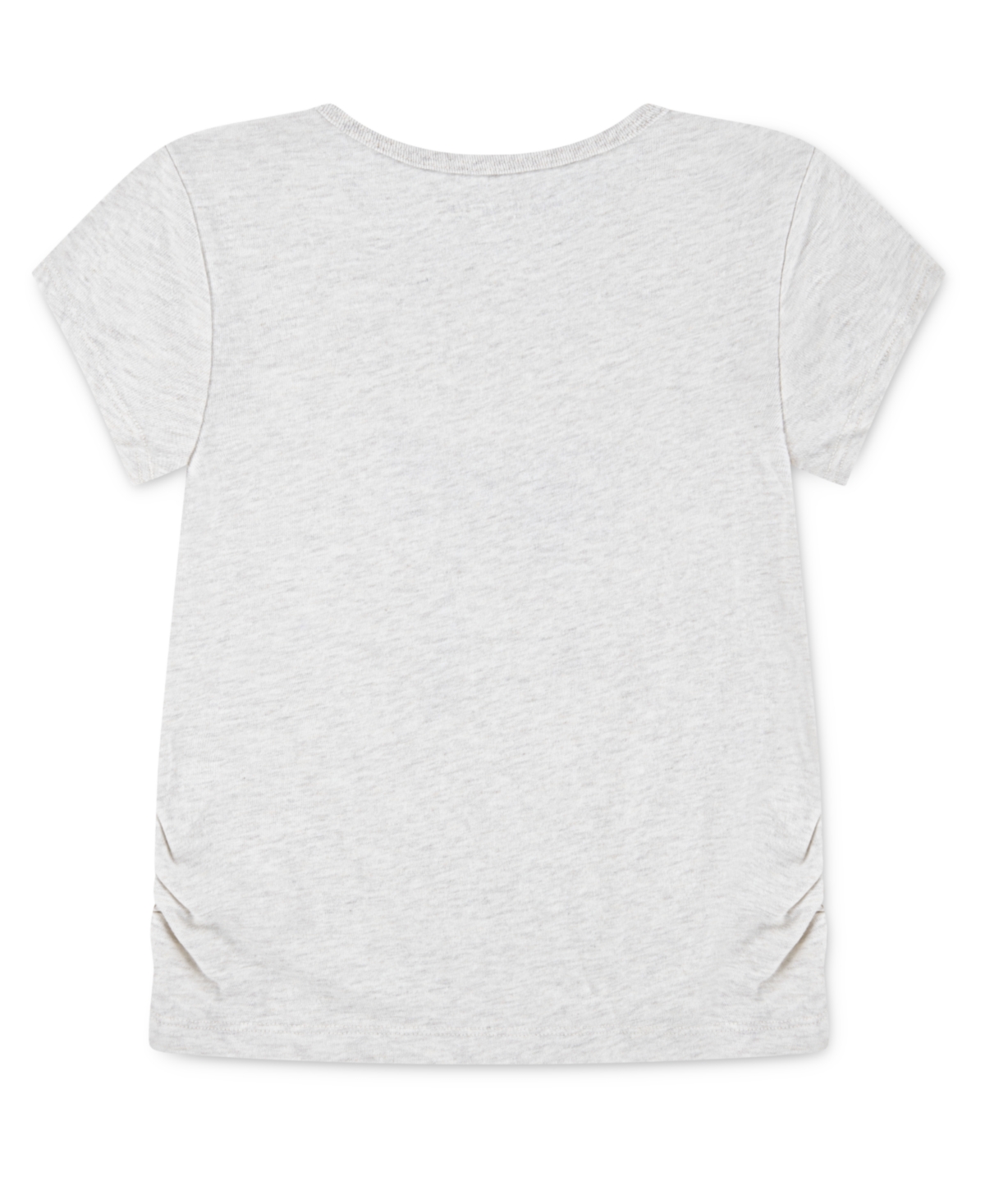 abercrombie kids Girls Pearl Bow Ruched T-Shirt
