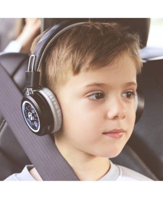 KidJamz Share Wireless Headphones for Kids with Multipoint Connectivity and LED Lights (2 Pack)