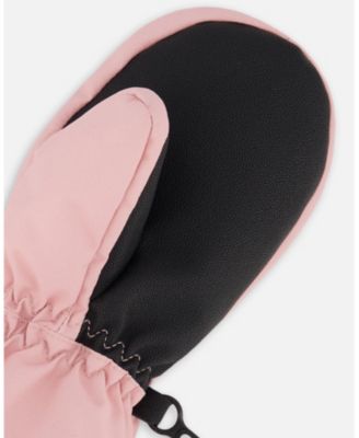Baby Girl Winter Mittens Play Dusty Pink - Baby