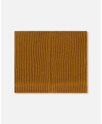 Boy Mid-Season Knit Neck Warmer Brown Pecan - Toddler|Child