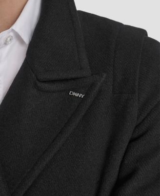 Women's Notch Collar Belted Wrap Coat