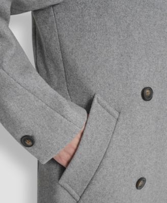 Women's Double-Breasted Funnel Neck Military Coat