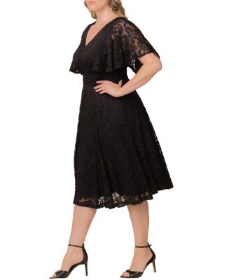 Plus Size Camille Lace Cocktail Dress