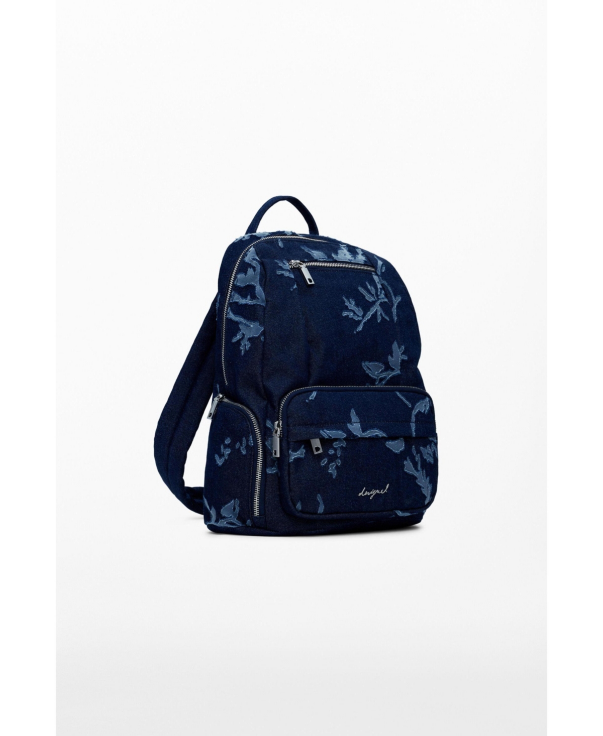 Desigual Women's Small Devore Denim Backpack In Blue