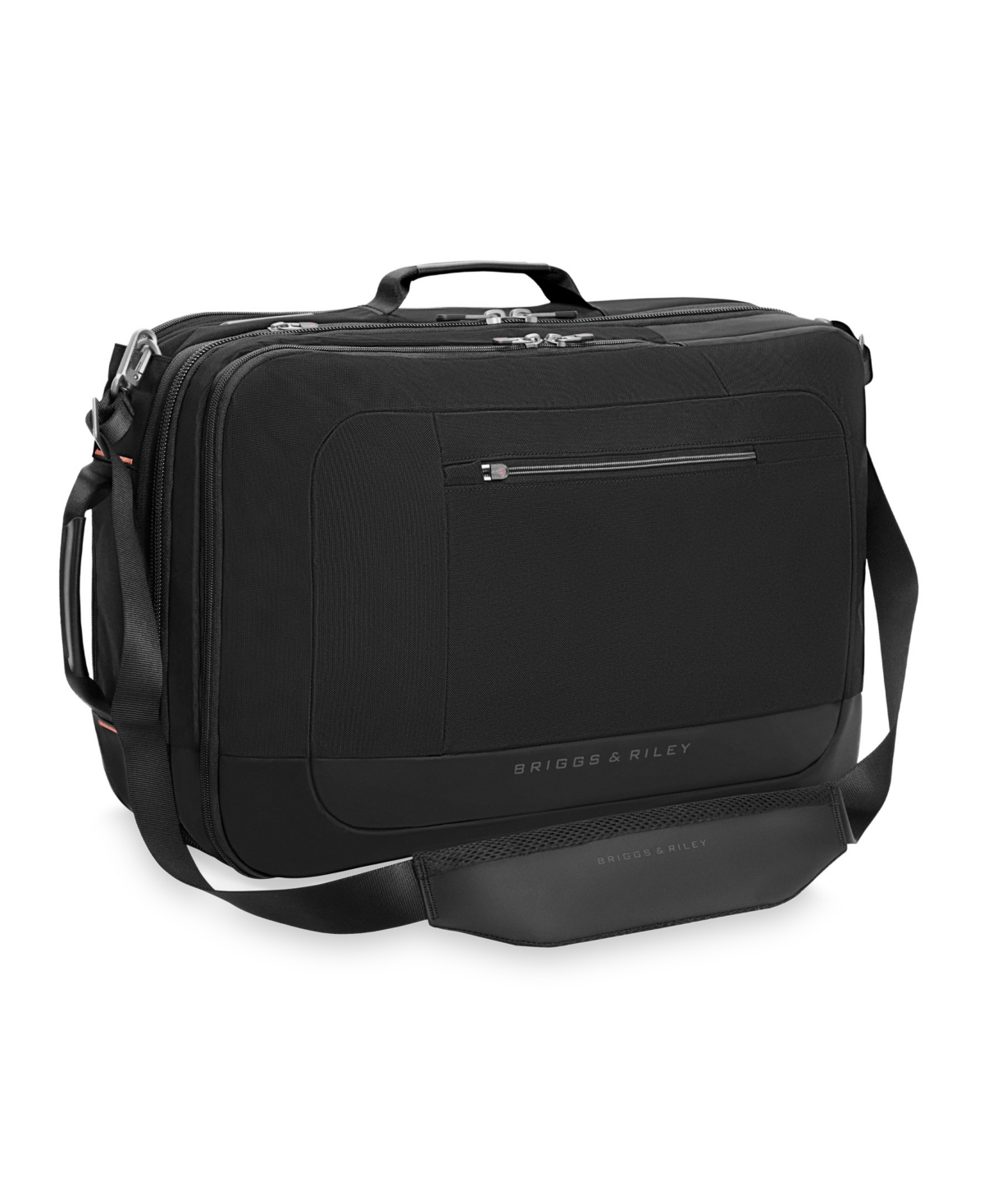 Briggs & Riley Large Convertible Backpack In Black
