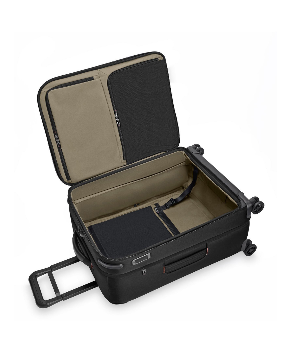 Briggs & Riley Zdx 26" Check-in Medium Expandable Spinner In Black