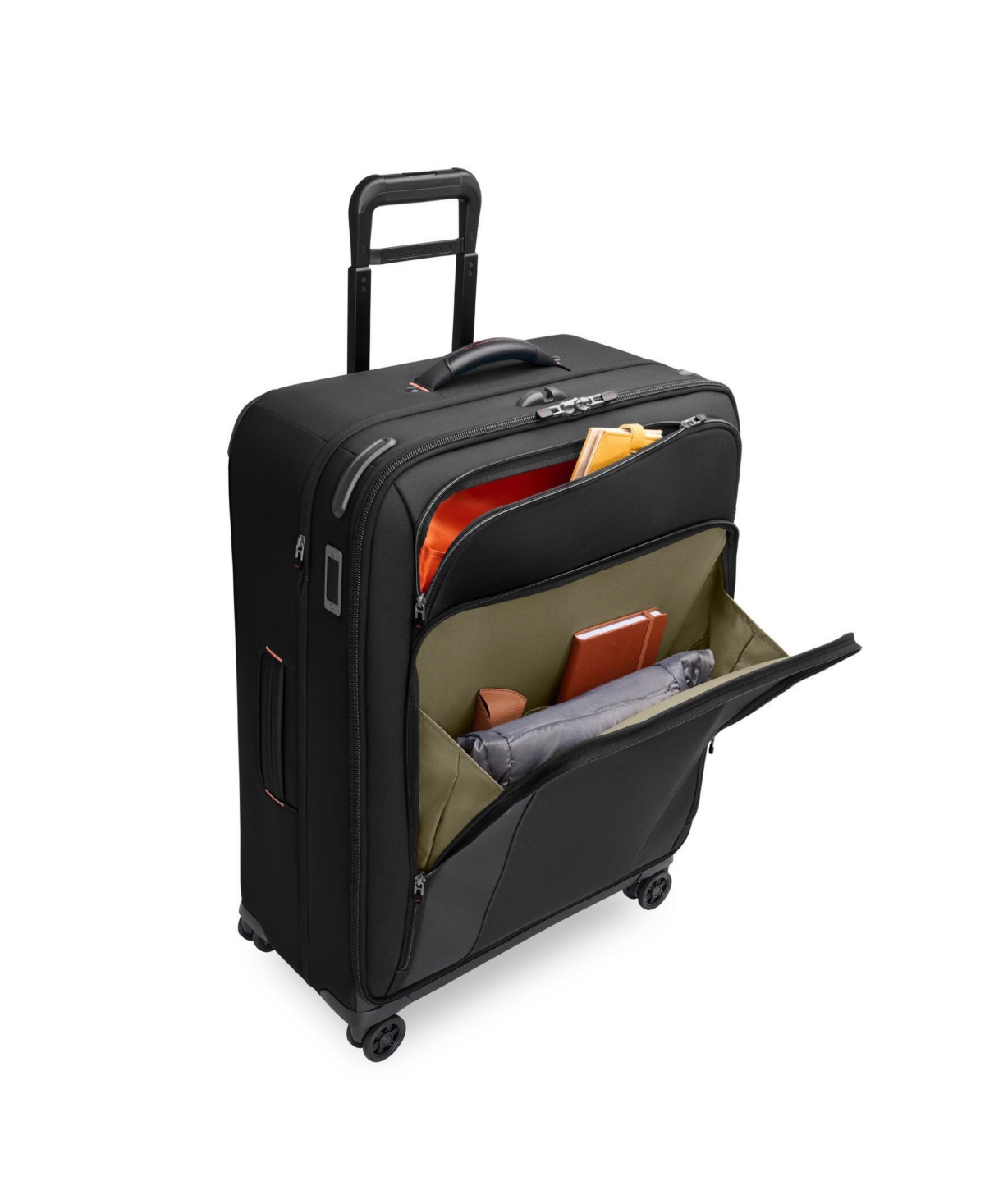 Briggs & Riley Zdx 29" Check-in Large Expandable Spinner In Black