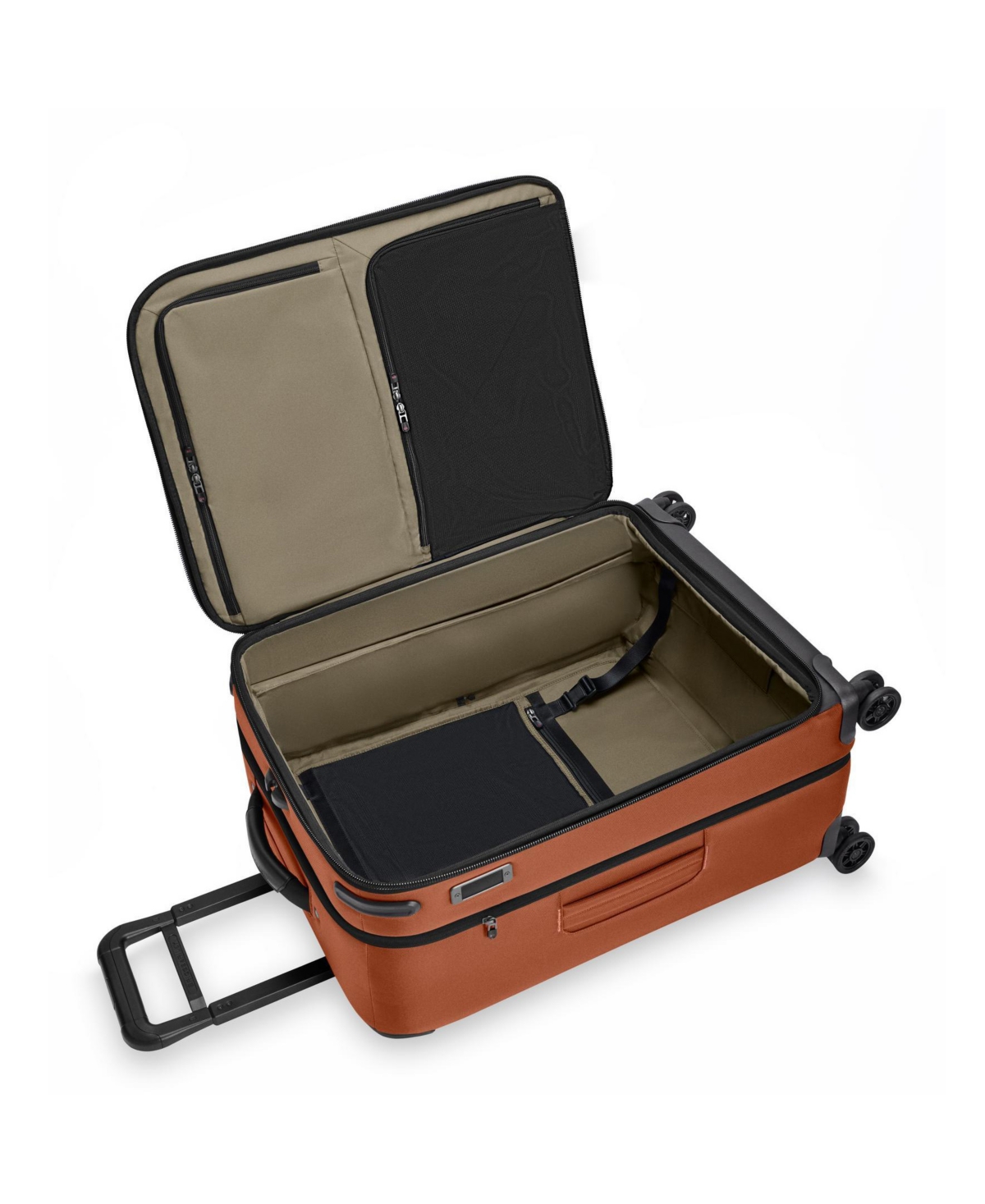 Briggs & Riley Zdx 26" Check-in Medium Expandable Spinner In Brown