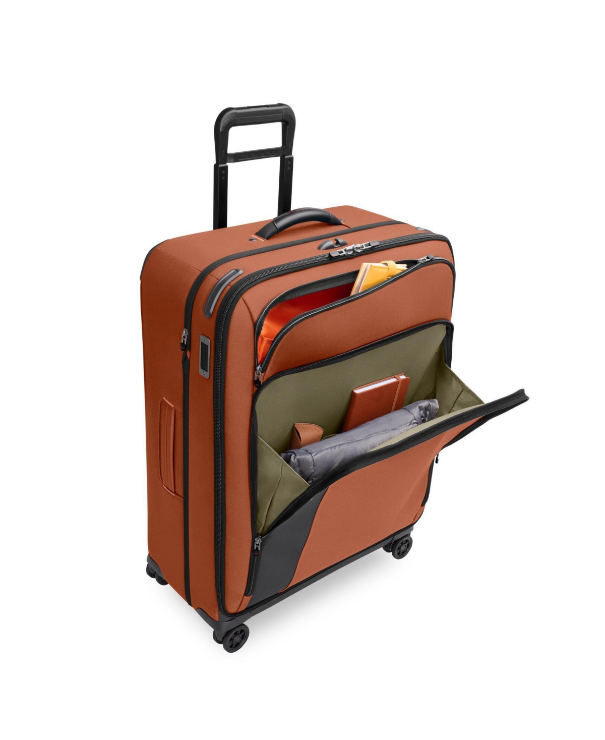 Briggs & Riley Zdx 29" Check-in Large Expandable Spinner In Brown
