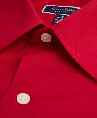Men's Regular Fit Solid Dress Shirt, Macy's Exclusive