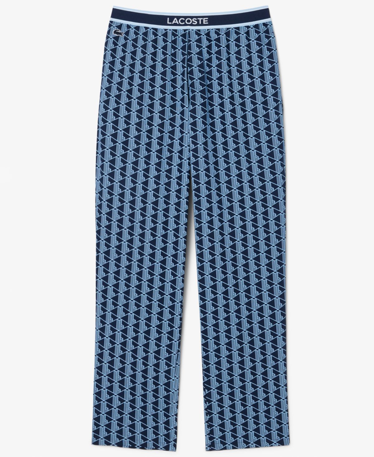 Мужские пижамные брюки из ткани с монограммой