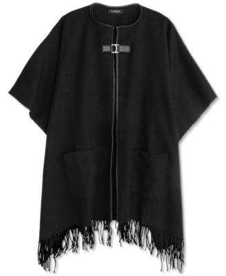 Equestrian-Buckle Ruana