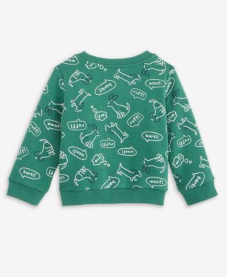 Baby Boys Mix and Match Bark Dogs Printed Sweatshirt, Macy's Exclusive