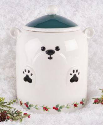 Polar Bear Lidded Canister