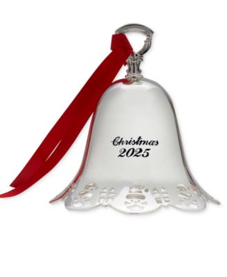 Towle - 2025 Silver-Plated Pierced Bell Ornament, 46th Edition