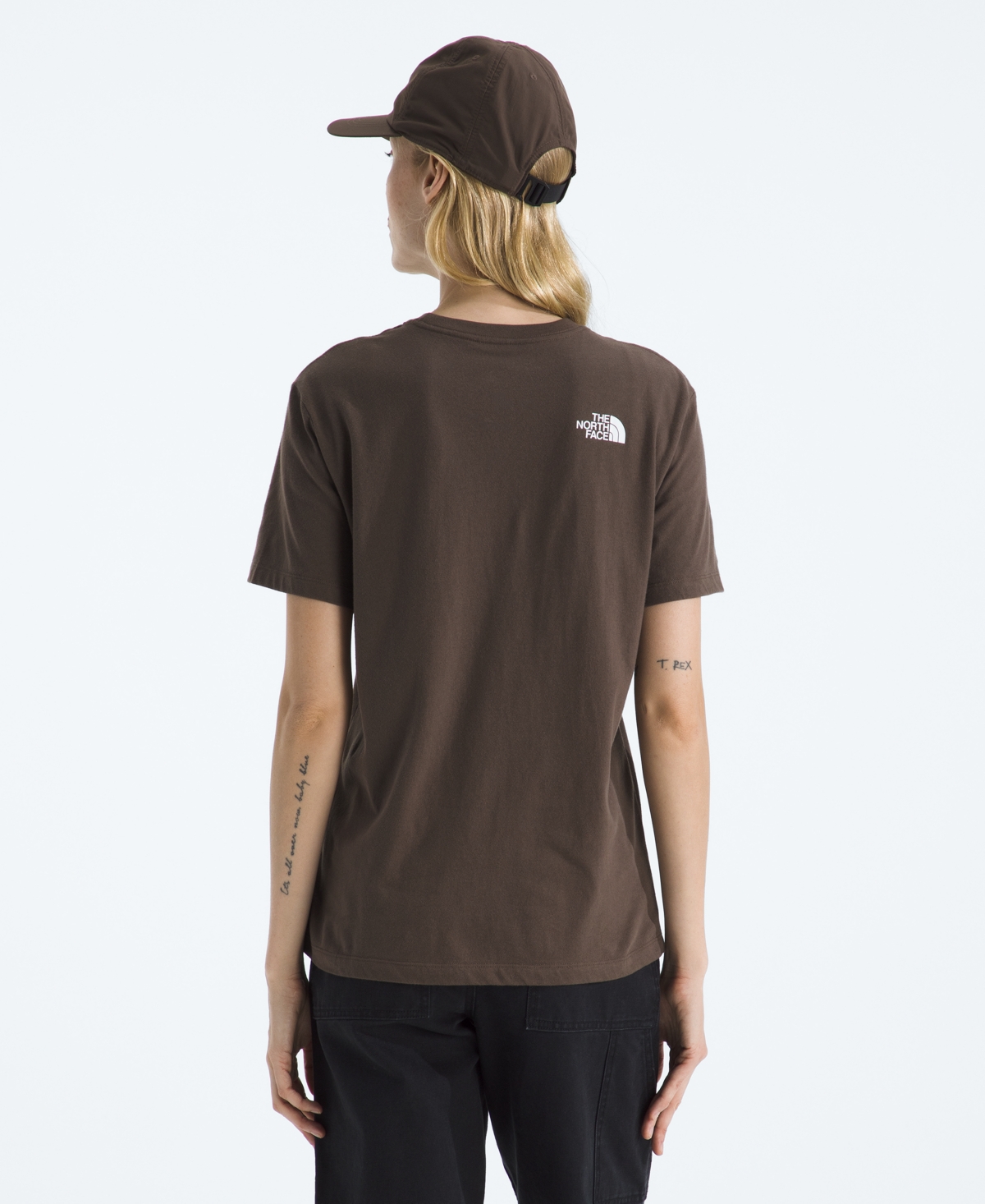 The North Face Women's Short-sleeve Core Half Dome Tee In Brown