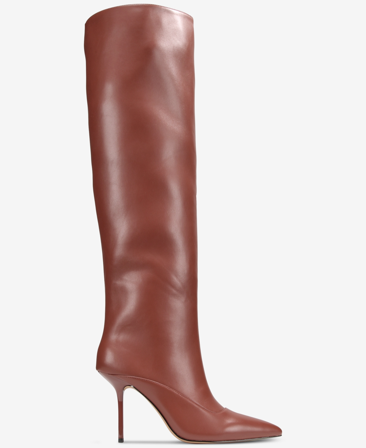 Aaj By Aminah Women's Isabella Tall Shaft Dress Boots In Brown