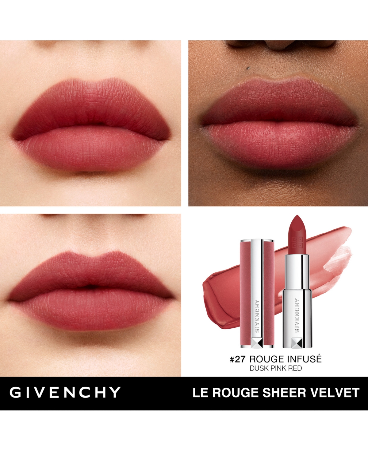 Givenchy Le Rouge Sheer Velvet Matte Lipstick