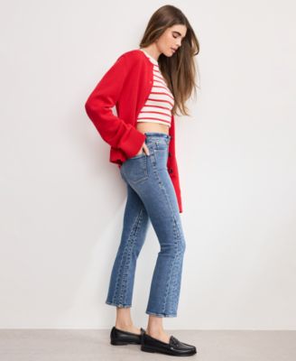 Women's Good Legs Cropped Mini Boot Jeans, Regular & Plus Size