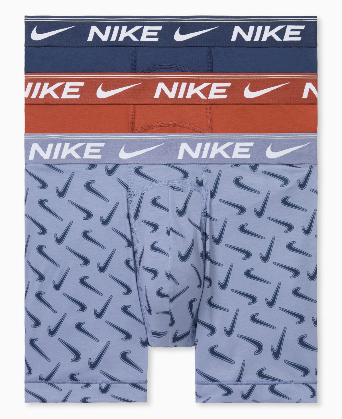 Nike Men's 3-pack Dri-fit Ultra Comfort Boxer Briefs