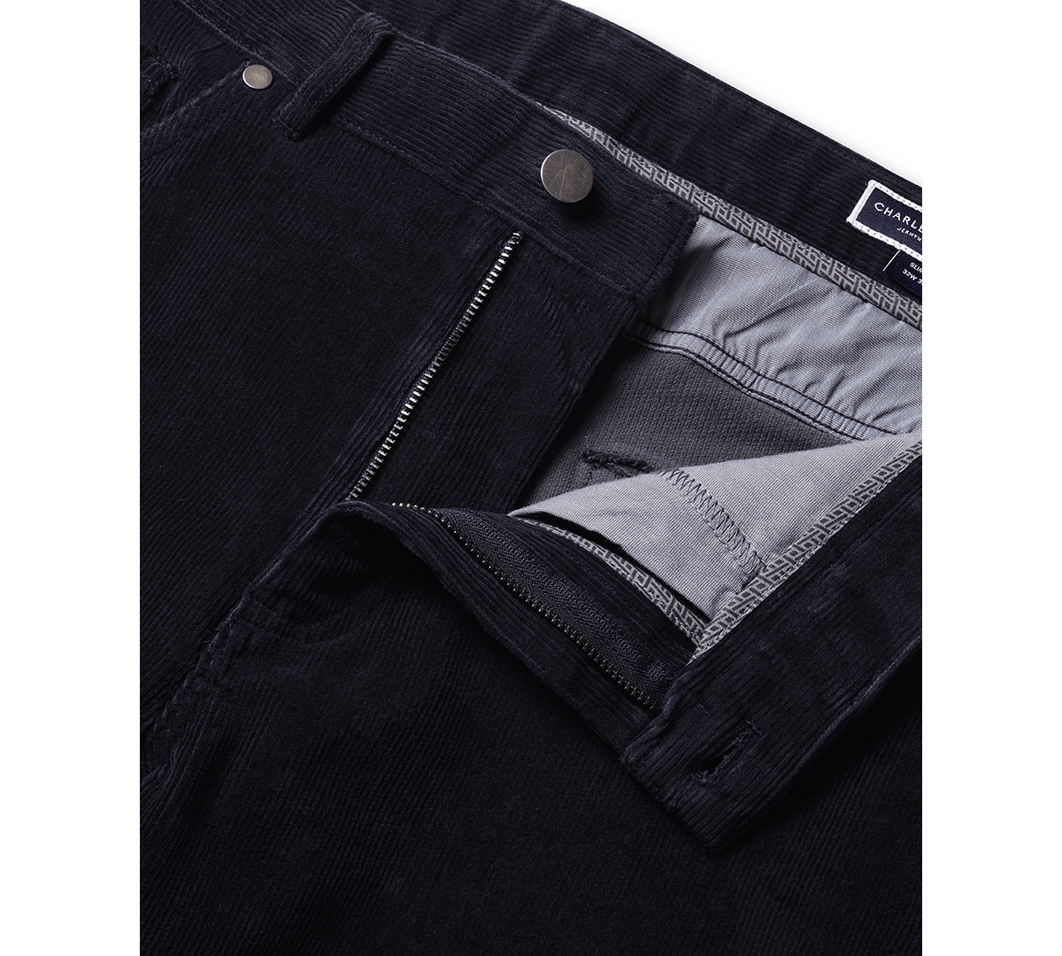 Charles Tyrwhitt Men's Slim-Fit 5-Pocket Pants