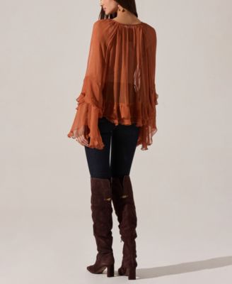 Women's Margaery V-Neck Top