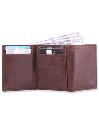 Men's Crackle Tri-Fold Wallet