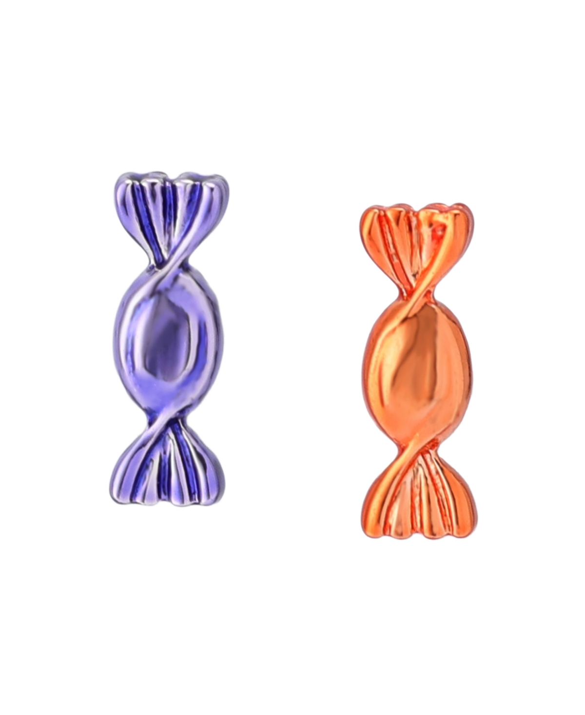 Betsey Johnson Multi-colored Candy Mismatch Stud Earrings