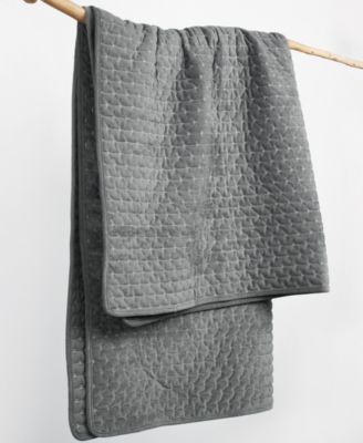 Velvet Stitch Reversible Quilted Throw, 50" x 60"