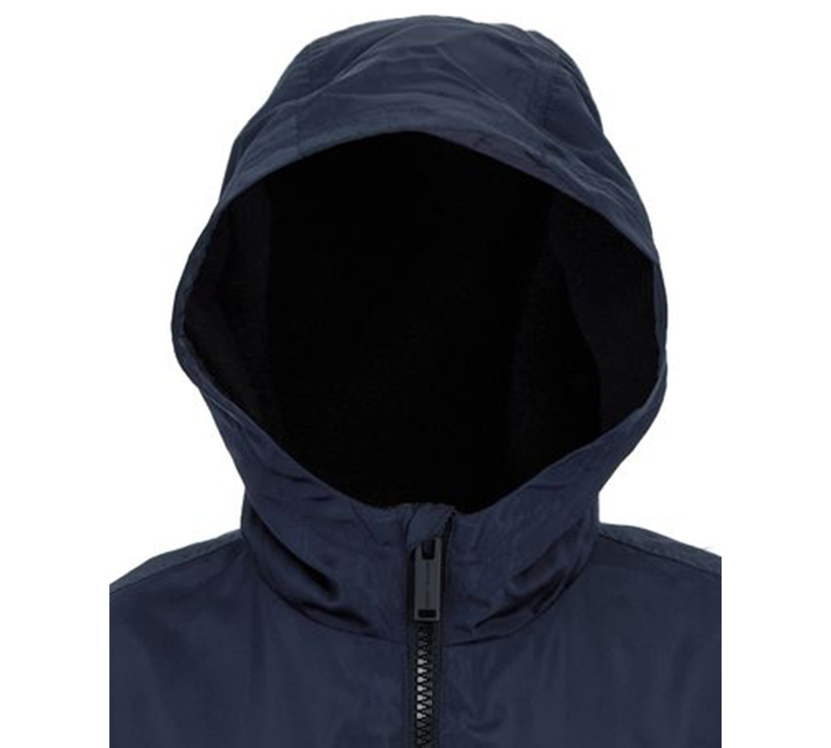 Michael Kors Big Boys Fleece Lined Zipper Rain Jacket In Blue