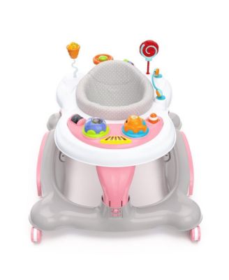 3-in-1 Activity Walker and Rocker with Jumping Board