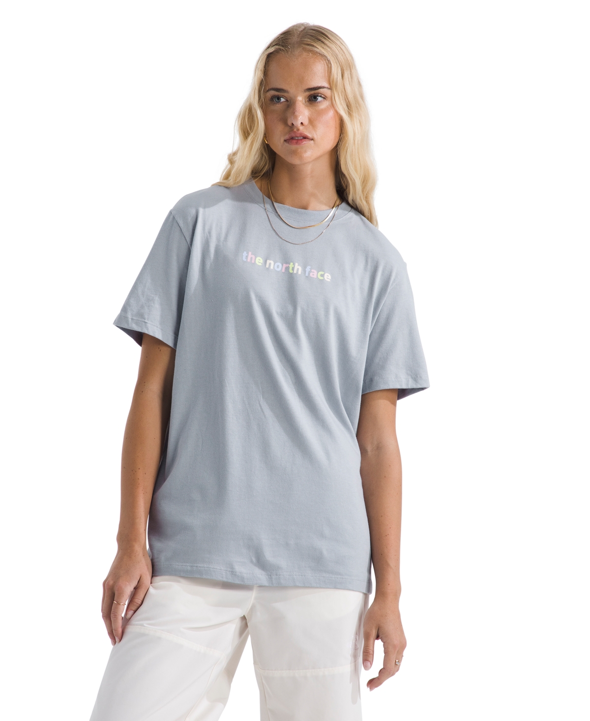 The North Face Women's Evolution Proud Short-sleeve Graphic T-shirt In Gray