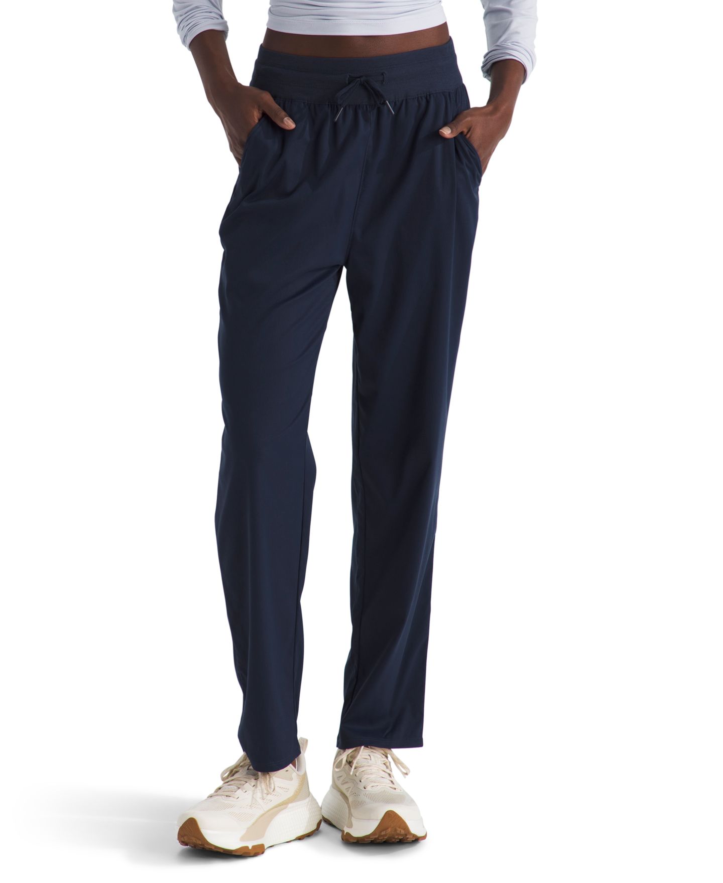 Женские брюки The North Face Aphrodite Arise Ankle, цвет: Снежный тёмно-синий — фото 2