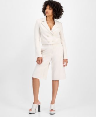 Women's Joandra Double-Breasted Cropped Blazer